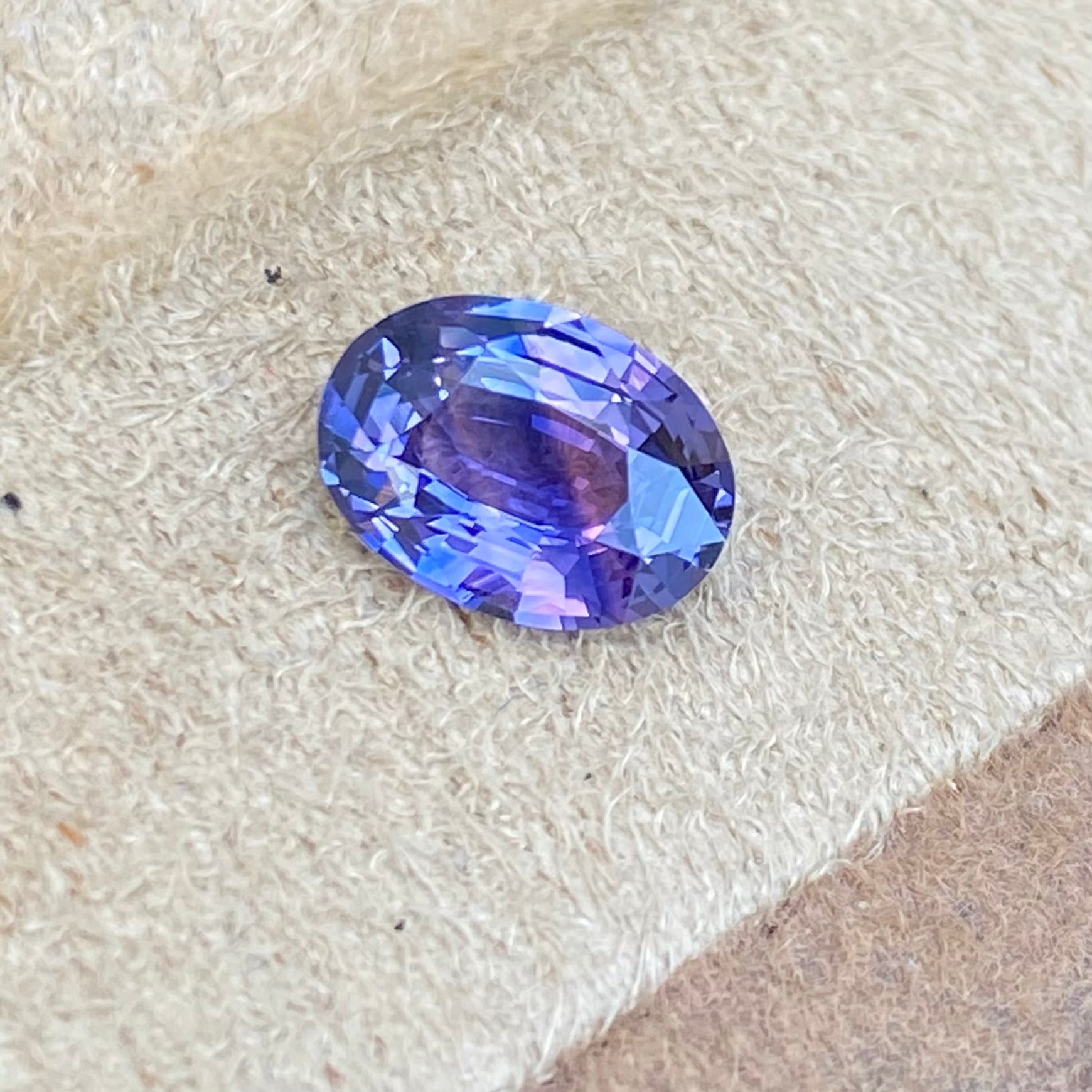 Untreated Lavender Sapphire 1.50ct