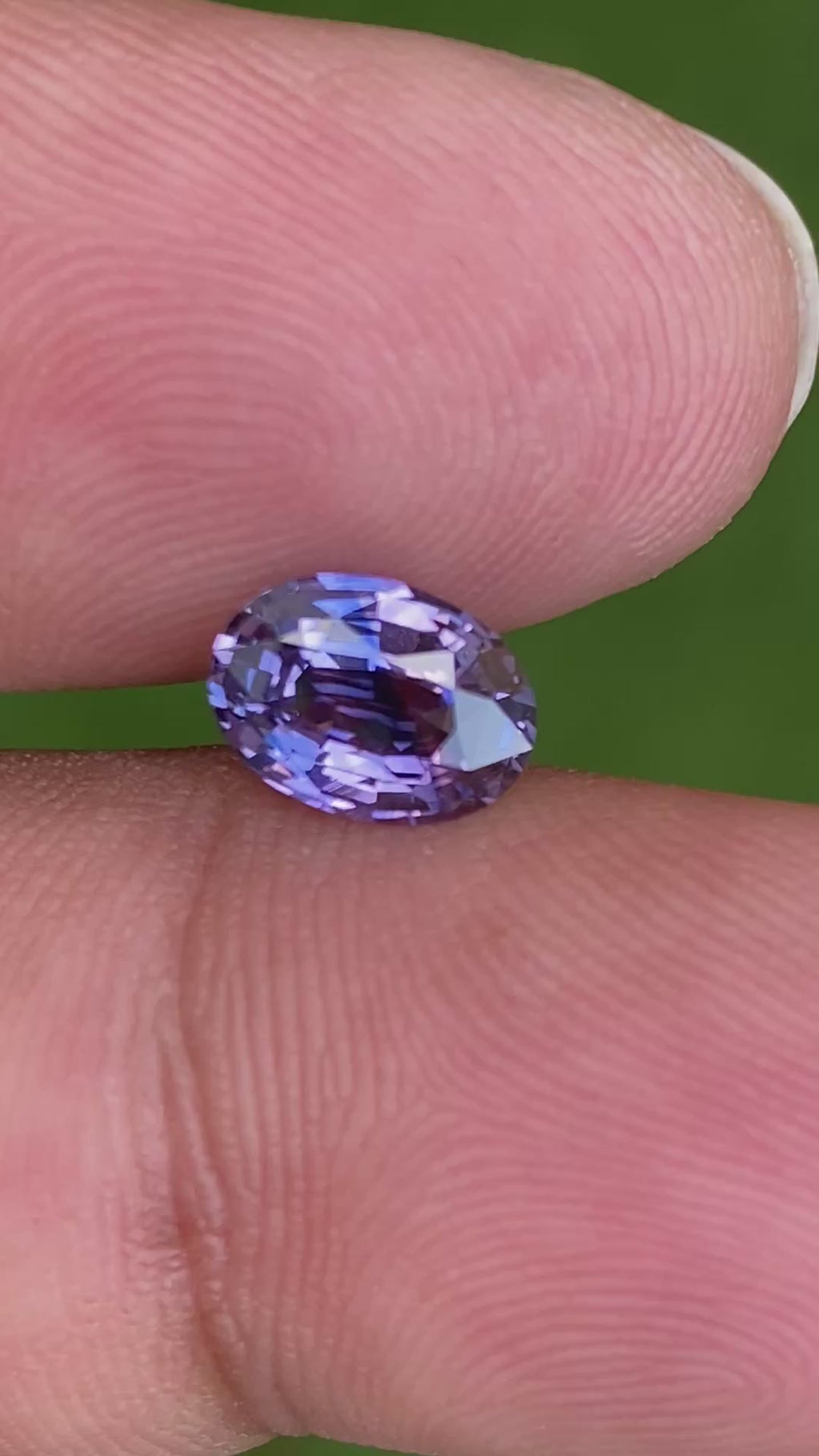 Untreated Lavender Sapphire 1.50ct